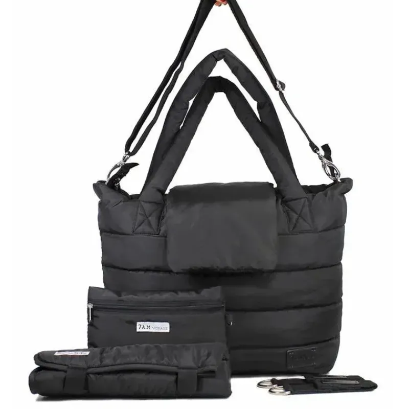 am_voyage__sacola_para_f_SKU3wIMliKa_2.webp 7AM 7 AM Voyage - Sacola para Fraldas Capri, Preta Online