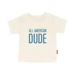 97 Design CO. 97 Design & Co. - Camiseta infantil All American Dude, 4 de julho New