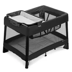 4 Moms - Playard portátil Breeze Plus, preto Online