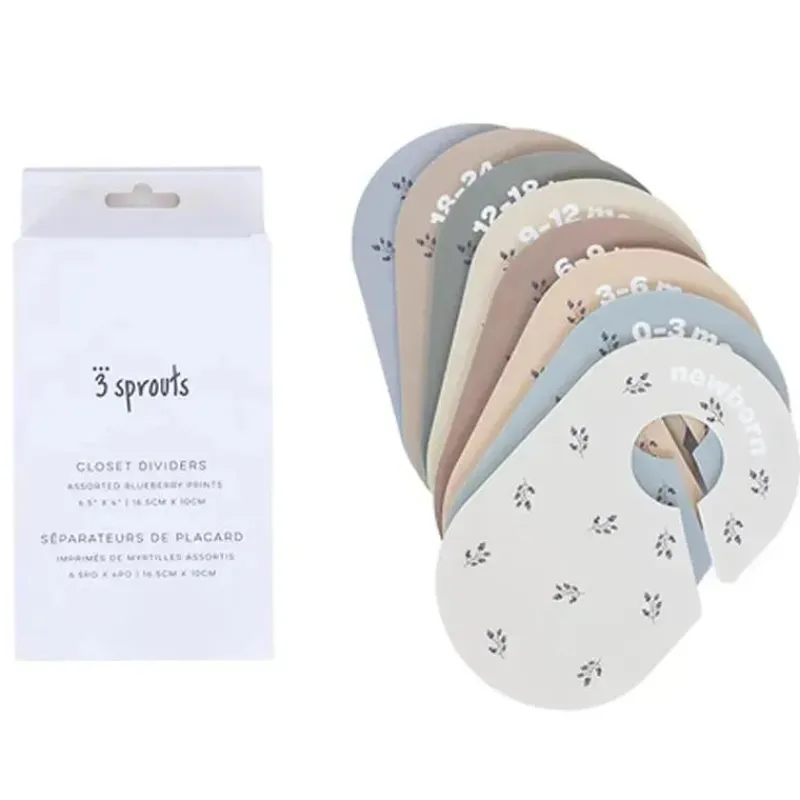 sprouts__divisrias_de_ar_SKUJxYnZChH_2.webp 3 Sprouts - Divisórias de armário para bebês e crianças pequenas, conjunto de 8, mirtilo Online