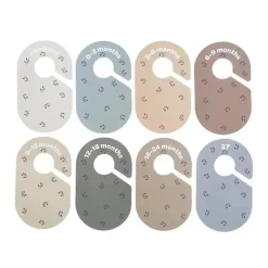 3 Sprouts - Divisórias de armário para bebês e crianças pequenas, conjunto de 8, mirtilo Online