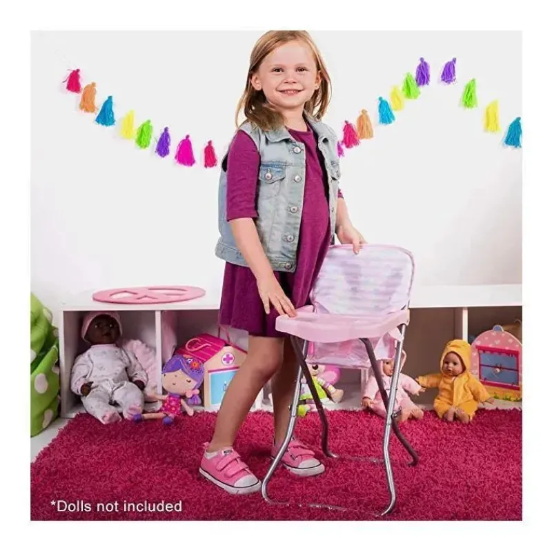 acessrios_para_cadeira_al_SKUoy6Z4LQU_5.webp Adora Acessórios para cadeira alta rosa bebê para bonecas Clearance