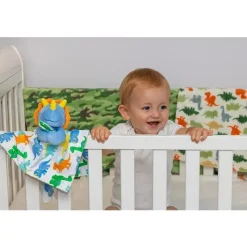 AD Sutton - Cobertor de segurança Baby Essentials, Dino New