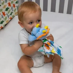AD Sutton - Cobertor de segurança Baby Essentials, Dino New