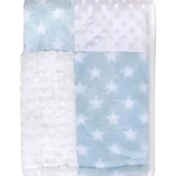 AD Sutton - Cobertores essenciais para bebês com cobertor de segurança, azul urso Clearance