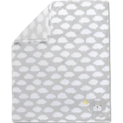 AD Sutton - Manta de pelúcia Baby Essentials, Urso Cinza Sale