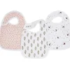 Aden + Anais - 3 Pk Snap Babetes, Pardais Dahlia Fashion