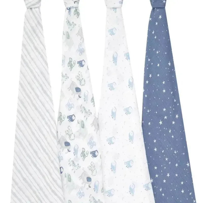 aden__anais___pk_swaddles_SKUDTscgTSC_1.webp Aden + Anais - 4 Pk Swaddles Muslin, Time To Dream Hot