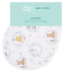 Aden + Anais - Babador essencial de musselina Burpy, Winnie The Pooh Fashion