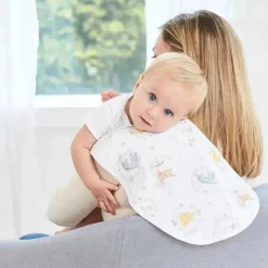 Aden + Anais - Babador essencial de musselina Burpy, Winnie The Pooh Fashion