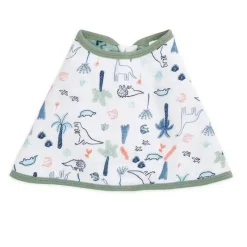 Aden + Anais - Babete Burpy de musselina de algodão, Dinotime Fashion