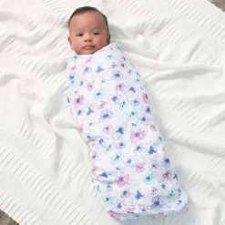 Aden + Anais 47 Clássico Swaddle, Trail Blooms Hot