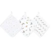 Aden + Anais - Conjunto de 3 toalhas de rosto de elefante Circus Online