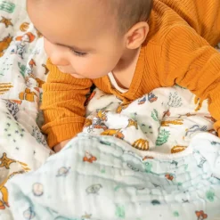 Aden + Anais - Essentials Cotton Muslin Blanket Toy Story, Woody & Friends Clearance