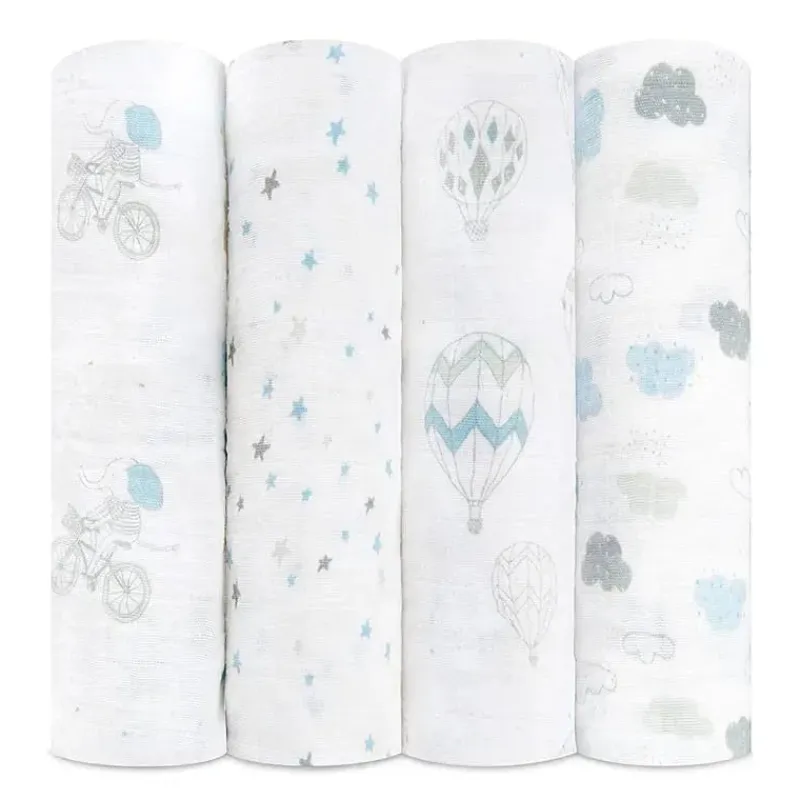 aden__anais__pacote_com___SKUTgRaQaVv_0.webp Aden + Anais - Pacote com 4 Swaddles Clássicos Night Sky Reverie New