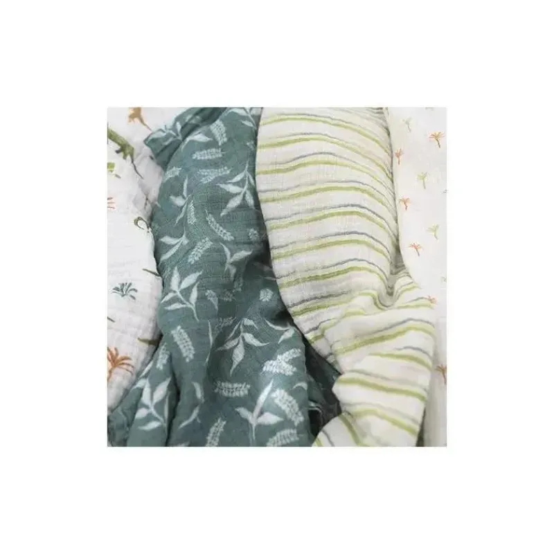 aden__anais__pk_essential_SKU3Vdho8XL_2.webp Aden + Anais - 4Pk Essential Dino Jungle Swaddle Blankets Discount