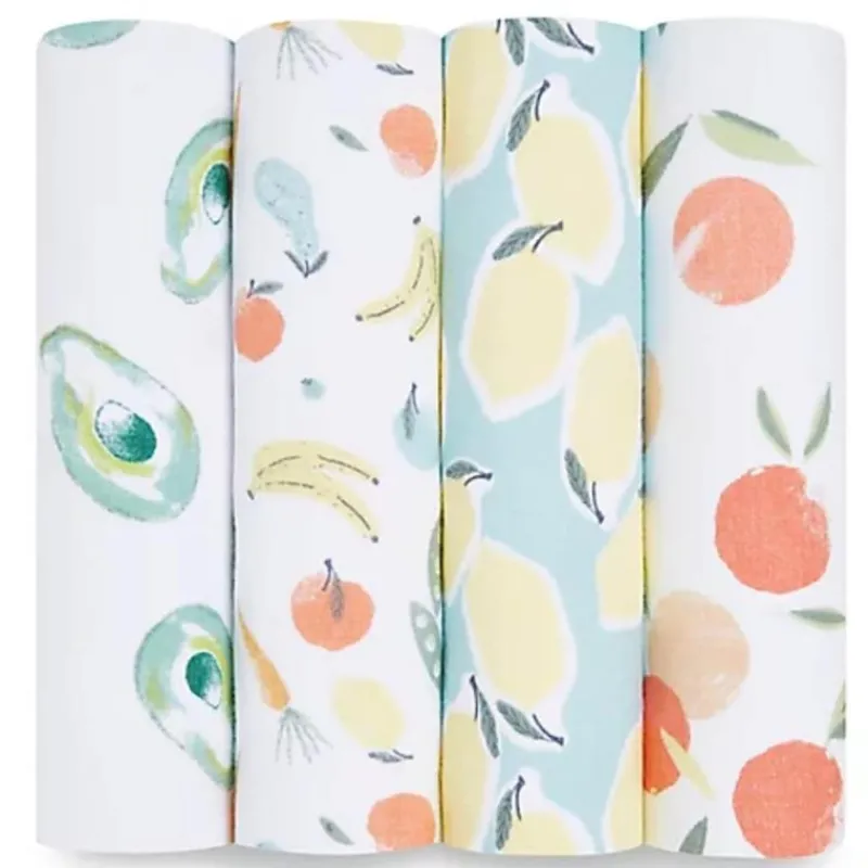 aden__anais__pk_essential_SKUTrsmHzHS_0.webp Aden + Anais - 4Pk Essentials Muslin Swaddle Blankets, Farm to Table Fashion