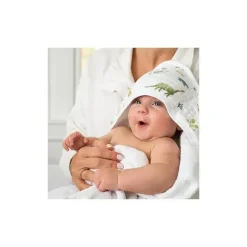 Aden + Anais - 2Pk Essentials Hooded Dino Jungle Toalha de banho para bebê Discount