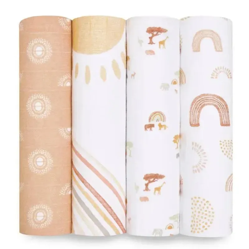 aden__anais__pk_keep_risi_SKUWafdt14B_0.webp Aden + Anais - 4Pk Keep Rising Swaddles Discount