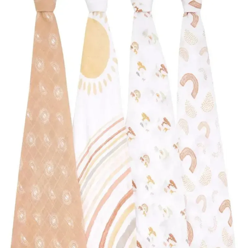 aden__anais__pk_keep_risi_SKUWafdt14B_1.webp Aden + Anais - 4Pk Keep Rising Swaddles Discount