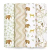 Aden + Anais - 4Pk Swaddles de musselina Tanzânia Sale