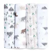 Aden + Anais - 4Pk Swaddles de musselina para ursos Discount