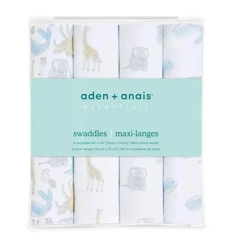 aden__anais__swaddle_de_m_SKUmrtbSKfY_2.webp Aden + Anais - Swaddle de musselina de algodão 4Pk, história natural Sale