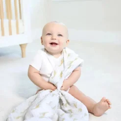 Aden + Anais - Swaddle de musselina de algodão 4Pk, história natural Sale
