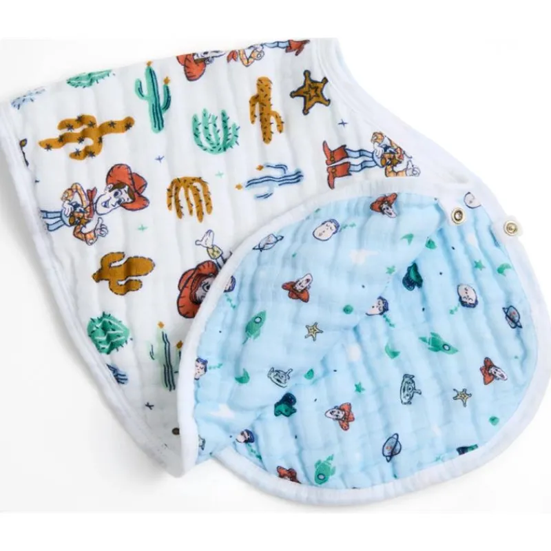 aden__anais__toy_story_es_SKUKR62l2Ls_2.webp Aden + Anais - Toy Story Essentials Cotton Muslin Burpy Bib New