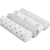 Aden + Anais Musselina Swaddle Dusty, pacote com 4 Hot