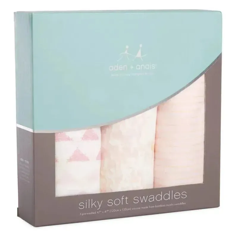 aden__anais_swaddles_maci_SKUAYmJ5LBU_1.webp Aden + Anais Swaddles macios e sedosos metálicos 3 unidades, bétula de prímula Clearance