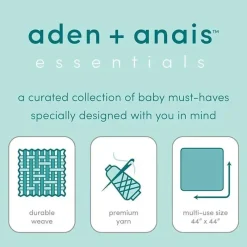 Aden + Anais Aden+Anais - 2 Pk Babete História Natural Clearance