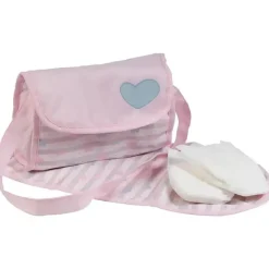 Adora - Bolsa de fraldas para boneca, inclui trocador e 2 fraldas de boneca, rosa pastel clássico Discount