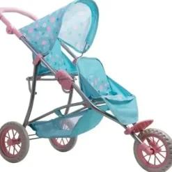 Adora - Carrinho de boneca Twin Jogger, Flower Power Fashion