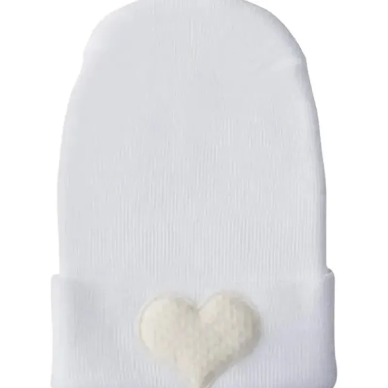adora_baby_gifts__chapu_d_SKUP90U7Ubu_0.webp Adora Baby Gifts - Chapéu de hospital para recém-nascidos, coração de marfim felpudo Hot
