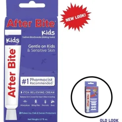 After Bite - Tratamento para picadas de insetos para crianças, creme anti-coceira suave para crianças e pele sensível Fashion