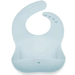 Ali + Oli - Babador de silicone para bebê enrole e fique fechado, céu Discount
