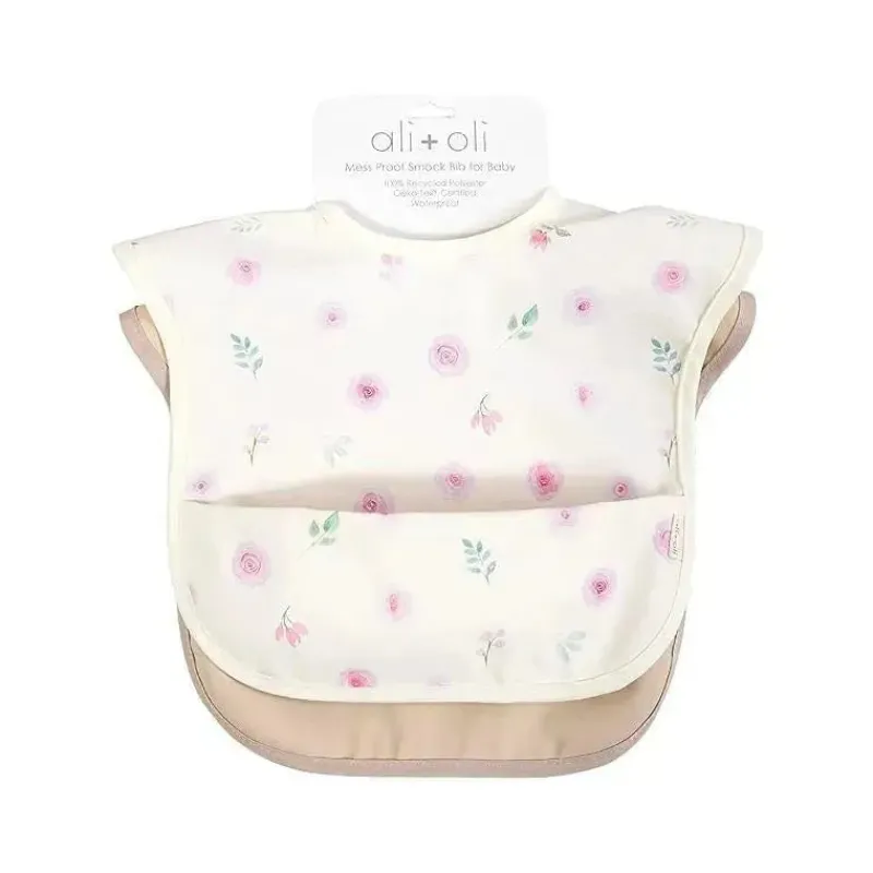 ali__oli__babador_pk_para_SKUzBBFRqWX_1.webp Ali + Oli - Babador 2Pk para bebê manga curta, flores areia Discount