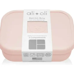 Ali + Oli - Caixa Bento de Silicone à Prova de Vazamento, Blush Online