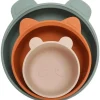 Ali + Oli - conjunto de tigela de lanche empilhável 3Pk, Citrus Splash Online