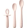 Ali + Oli - (3-Pc) Multi Stage Spoon Set For Baby, Blush Discount