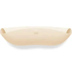 Ali + Oli Silicone Baby Babador Roll Up &amp; Stay Closed (Areia) Best