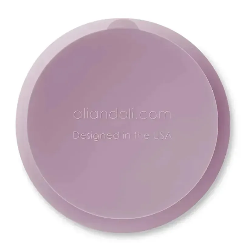 ali__oli_tigela_e_colher__SKUDl0nzY2Q_1.webp Ali + Oli Tigela e Colher (Lilás) Borda Ondulada Clearance