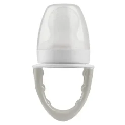Dr. Brown's Alimentador de silicone Dr. Brown's Fresh Firsts, cinza, 1 pacote Fashion