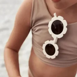 Ali + Oli Ali+Oli - Óculos de Sol para Crianças Flor, Branco Discount