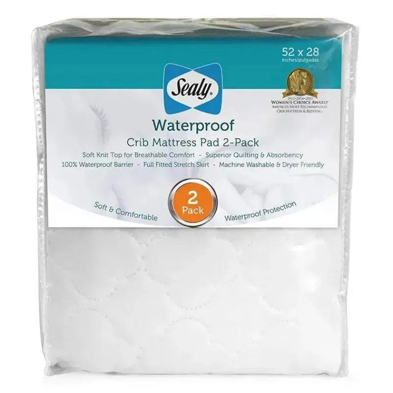 almofada_de_colcho_de_ber_SKU61iMTJnt_1.webp Sealy Almofada de colchão de berço impermeável 2 unidades Outlet