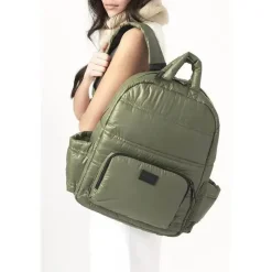 7AM Voyage - Mochila para fraldas, verde noite Fashion