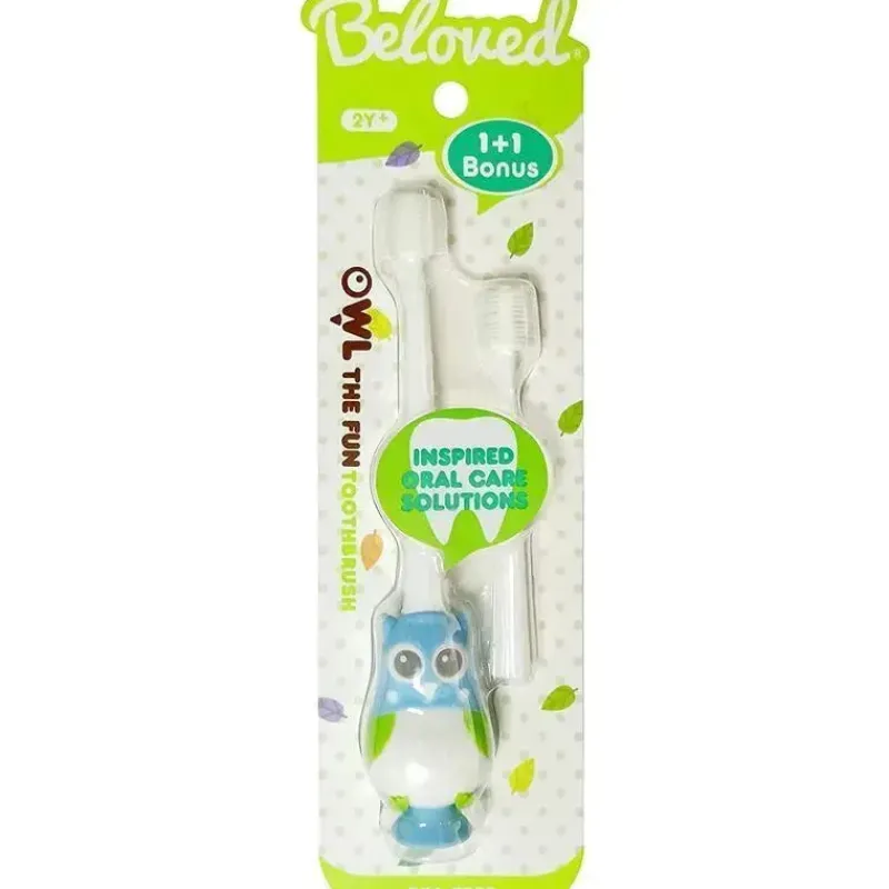 amada_coruja_the_fun_kids_SKU5L4XHV1G_1.webp Beloved Amada Coruja The Fun Kids Escova de Dentes Azul 2Y + Hot