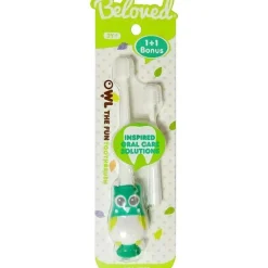 Beloved Amada Coruja The Fun Kids Escova de Dentes Verde 2A+ Outlet