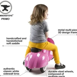 Uniche Collective Ambosstoys - patinetes infantis de metal, rosa Outlet